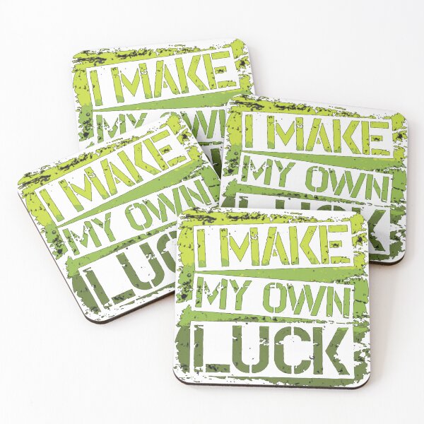 Item preview, Make My Own Luck Motivational Self Empowerment Design designed and sold by The Curated Palett.