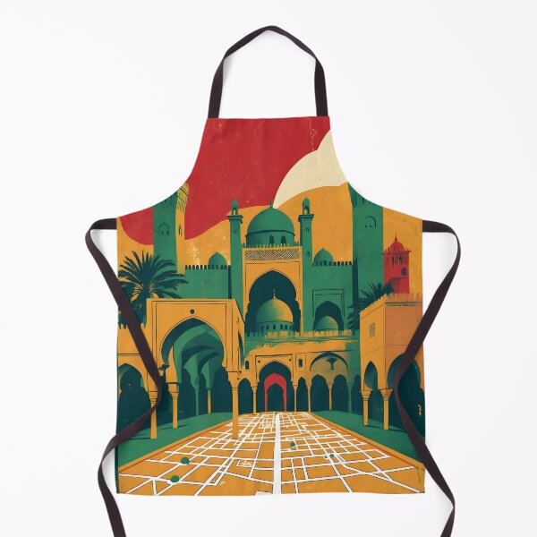 Artikelvorschau, Ksa El Kebir Marokko Retro Vintage Reisedesign entworfen und verkauft von TravelersGems.