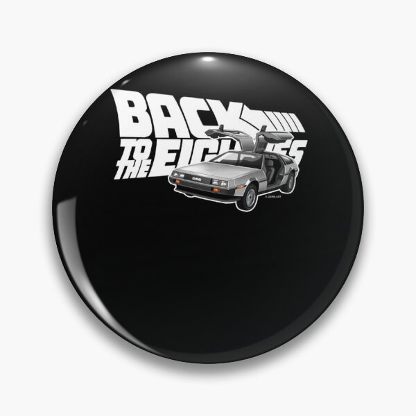 Item preview, Back to the Eighties - Delorean  designed and sold by KhuzaimaSohail.