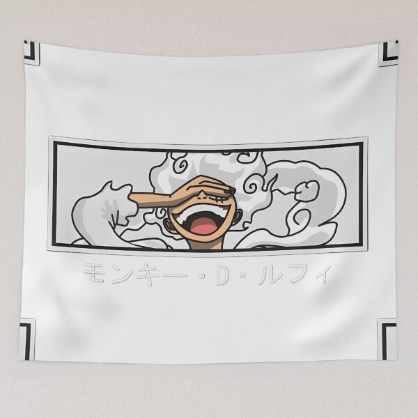 Item preview, Gear 5 Luffy Laughing Anime Streetwear Design designed and sold by Aedition.