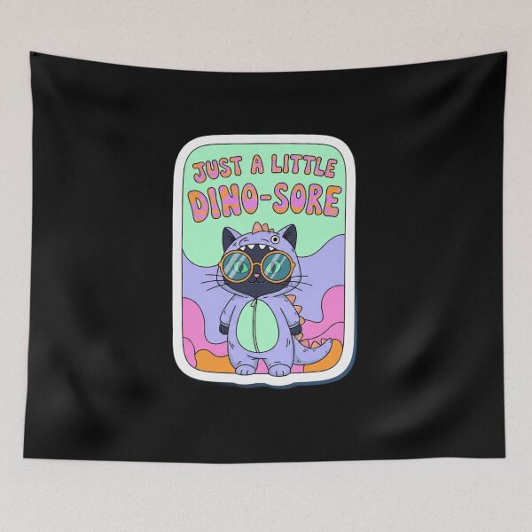 Item preview, Sarcastic Black Cat Mental Health Sticker Pack designed and sold by Cosmic Catnip Art.