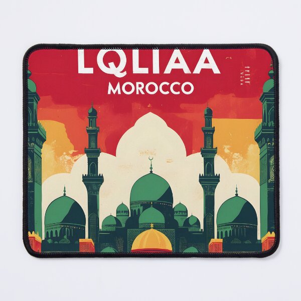 Item preview, Lqliaa Morocco Retro Vintage Travel Design designed and sold by TravelersGems.