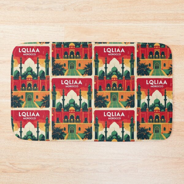 Item preview, Lqliaa Morocco Retro Vintage Travel Design designed and sold by TravelersGems.