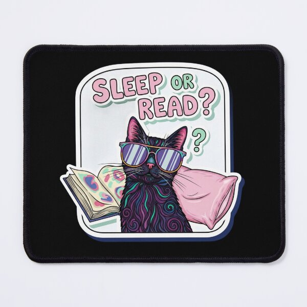 Item preview, Sarcastic Black Cat Mental Health Sticker Pack designed and sold by Cosmic Catnip Art.