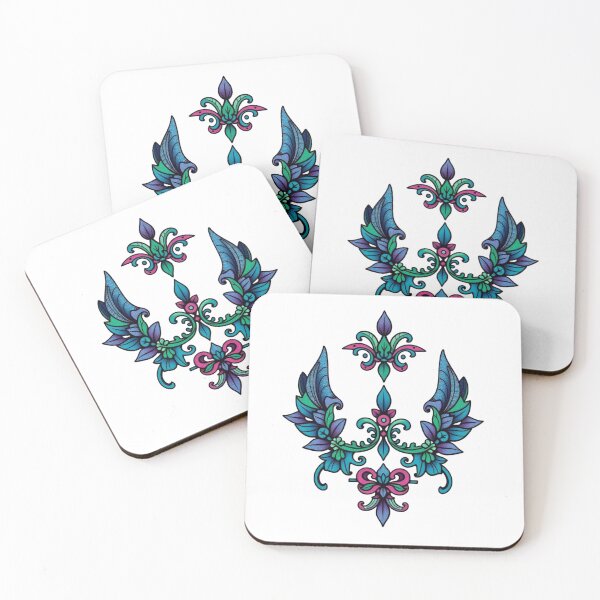 Item preview, filigree tattoo design featuring intricate floral pattern  designed and sold by MagicMaker1984.