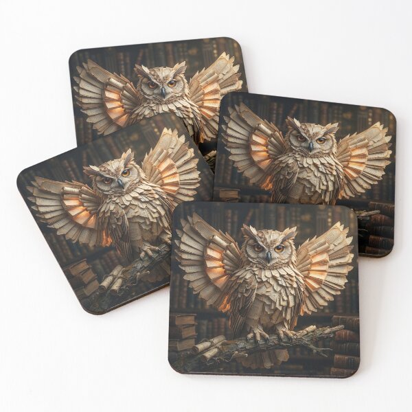 Item preview, The Archivist Owl designed and sold by LawlessConcept.