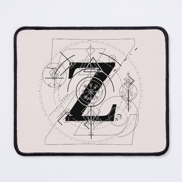 Item preview, Type Z sacred geometry designed and sold by XUSRedbubble.