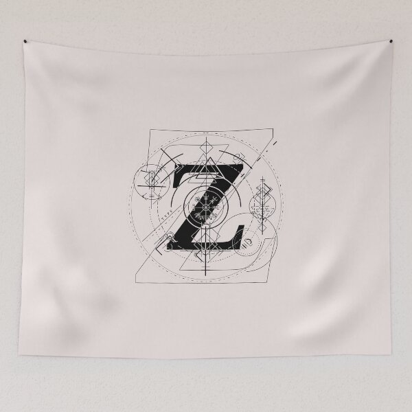 Item preview, Type Z sacred geometry designed and sold by XUSRedbubble.