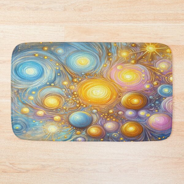 Item preview, Celestial Light Dance – Swirling Stars in Van Gogh Inspired Cosmic Sky designed and sold by FotoworldEdel.