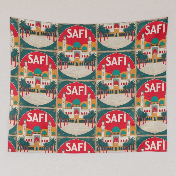 Item preview, Safi Marruecos Diseño de viaje retro vintage designed and sold by TravelersGems.
