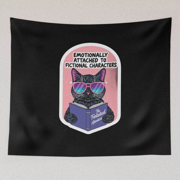 Item preview, Sarcastic Black Cat Mental Health Sticker Pack designed and sold by Cosmic Catnip Art.