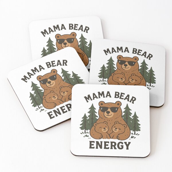 Item preview, Mama Bear Energy Shirt Funny Mama Bear Mother's Day Gift designed and sold by TshirtsLabs.