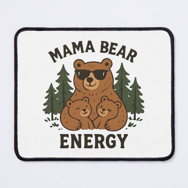Item preview, Mama Bear Energy Shirt Funny Mama Bear Mother's Day Gift designed and sold by TshirtsLabs.