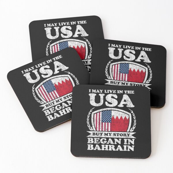 Item preview, I May Live In USA But My Story Began In Bahrain   designed and sold by GabbyKash.