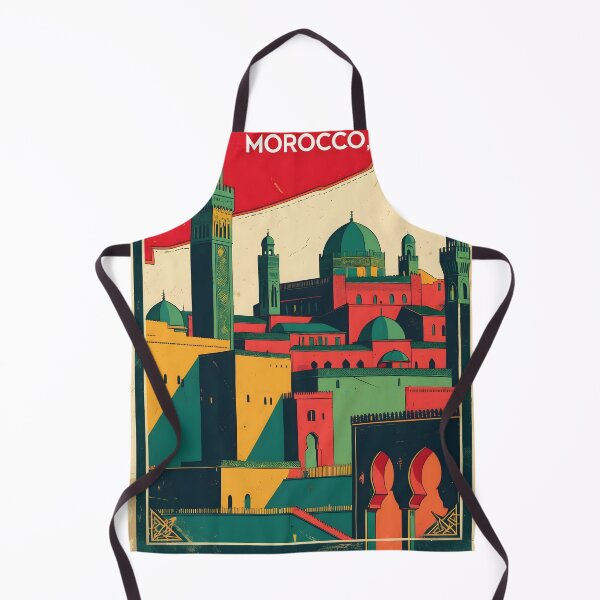 Artikelvorschau, Settat Morocco Retro Vintage Reisedesign entworfen und verkauft von TravelersGems.