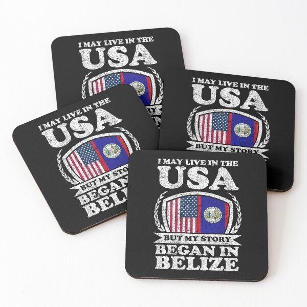 Item preview, I May Live In USA But My Story Began In Belize designed and sold by GabbyKash.