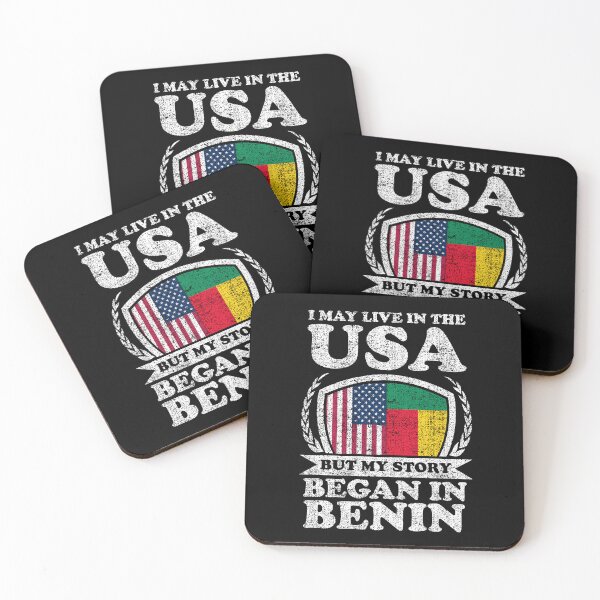 Item preview, I May Live In USA But My Story Began In Benin designed and sold by GabbyKash.