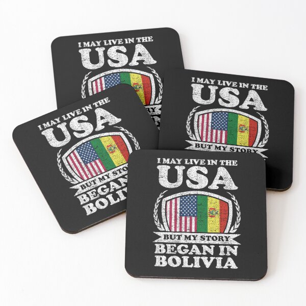 Item preview, I May Live In USA But My Story Began In Bolivia designed and sold by GabbyKash.
