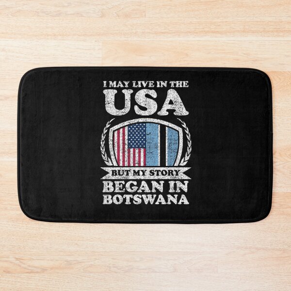 Item preview, I May Live In USA But My Story Began In Botswana   designed and sold by GabbyKash.