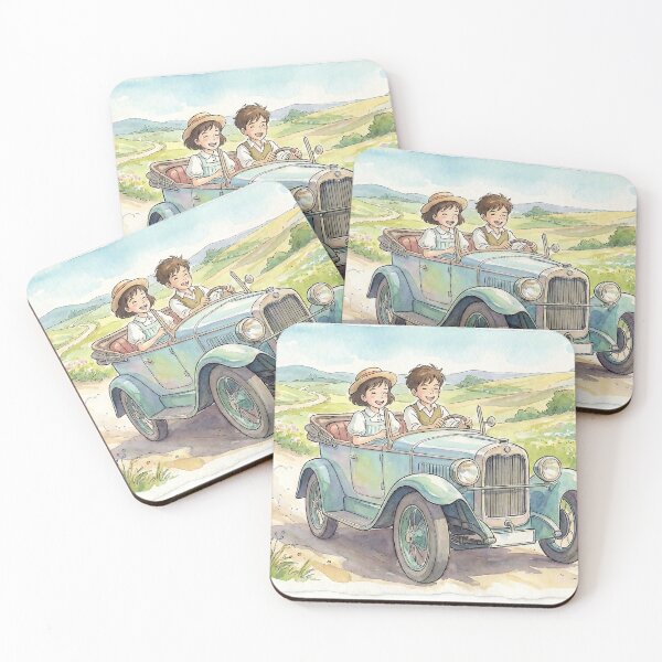 Item preview, A nostalgic drive through the countryside designed and sold by Ratatosk-AI.