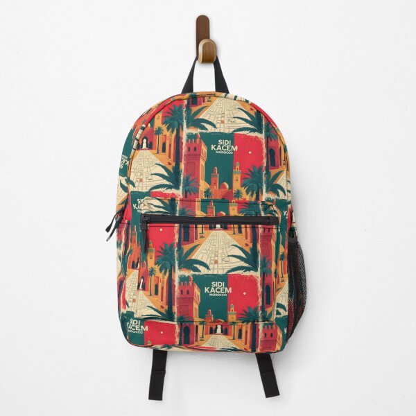 Item preview, Sidi Kacem Morocco Retro Vintage Travel Design designed and sold by TravelersGems.