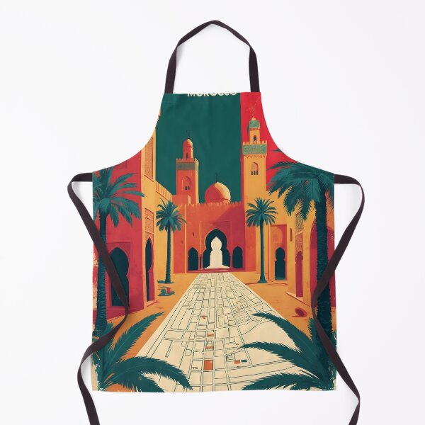 Item preview, Sidi Kacem Morocco Retro Vintage Travel Design designed and sold by TravelersGems.