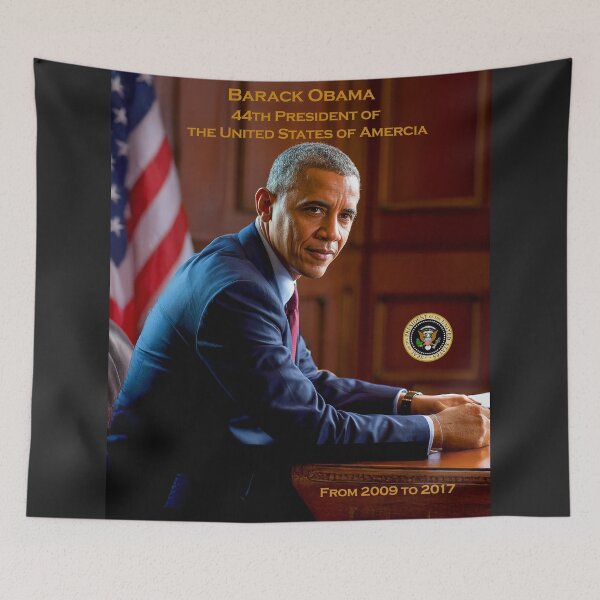 Item preview, BARACK OBAMA - Wall Art - 44th President of United States of America - 2009 to 2017 designed and sold by DBM Photo Art 1.