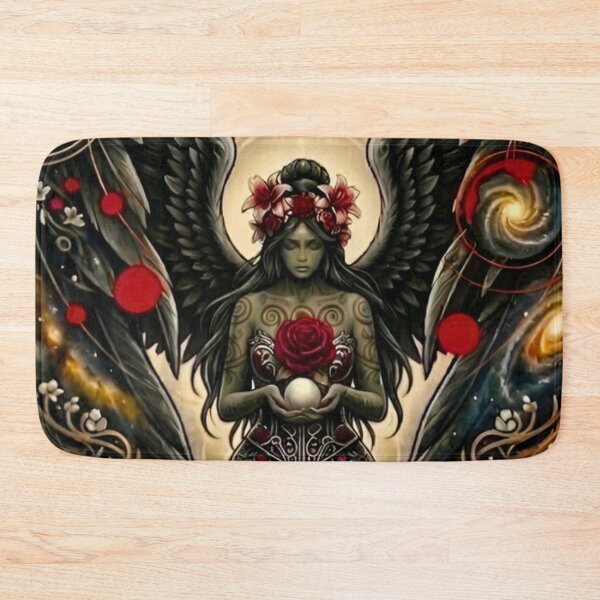 Item preview, Dark Celestial Guardian – Mystical Cosmic Warrior Art designed and sold by Good Vibes .