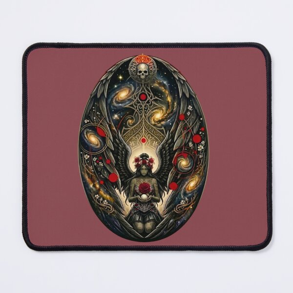 Item preview, Dark Celestial Guardian – Mystical Cosmic Warrior Art designed and sold by Good Vibes .