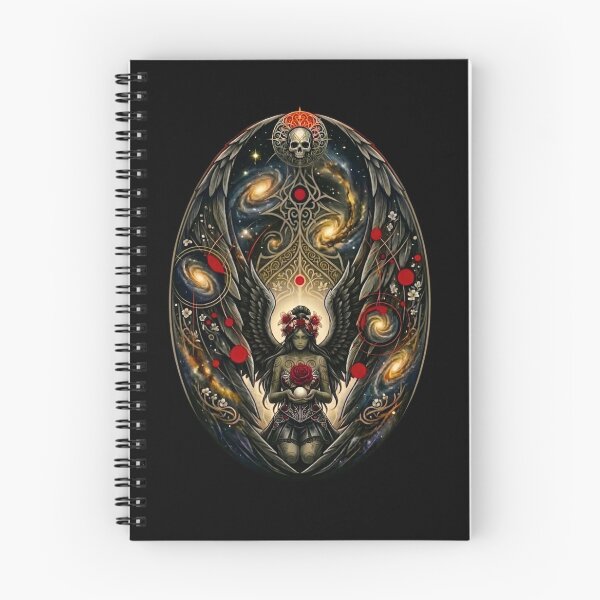 Item preview, Dark Celestial Guardian – Mystical Cosmic Warrior Art designed and sold by Good Vibes .