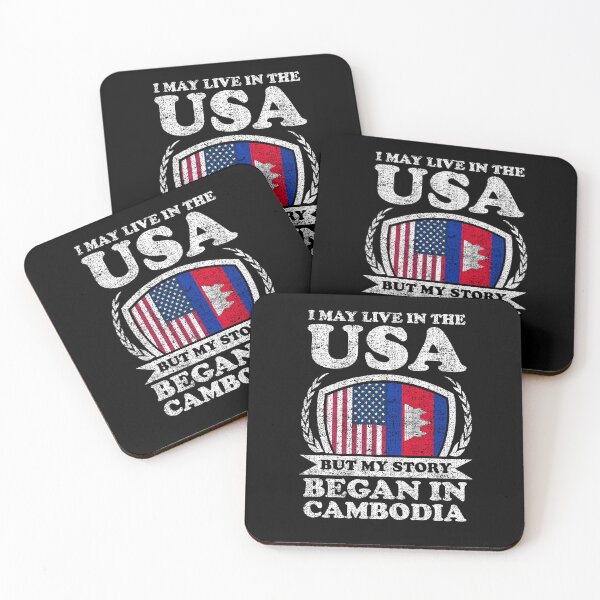 Item preview, I May Live In USA But My Story Began In Cambodia designed and sold by GabbyKash.