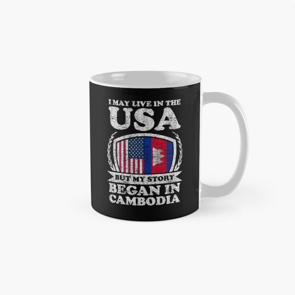 Item preview, I May Live In USA But My Story Began In Cambodia designed and sold by GabbyKash.