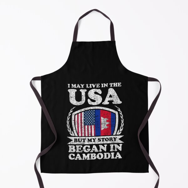 Item preview, I May Live In USA But My Story Began In Cambodia designed and sold by GabbyKash.