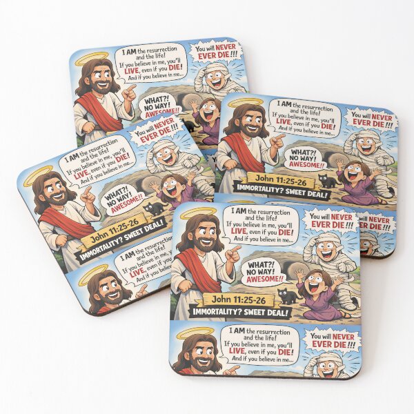 Item preview, Funny John 11 Meme Christian Humor Jesus Resurrection designed and sold by ElLocoMus.
