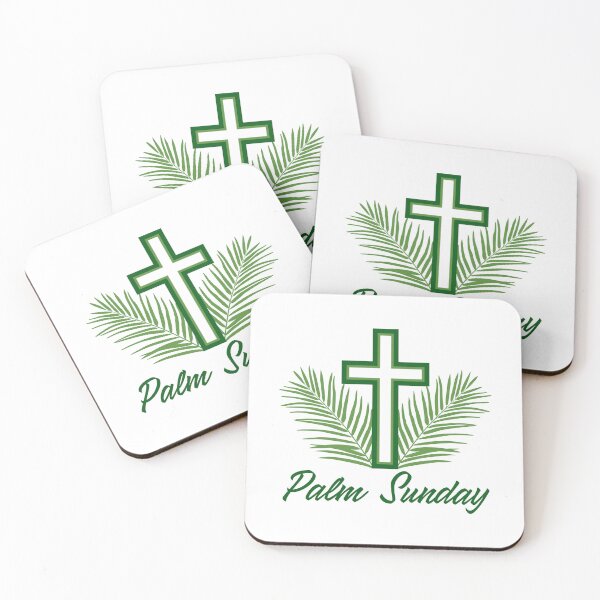 Item preview, Christian Cross and Palm leaves, Palm Sunday designed and sold by CHERRY--SHOP.