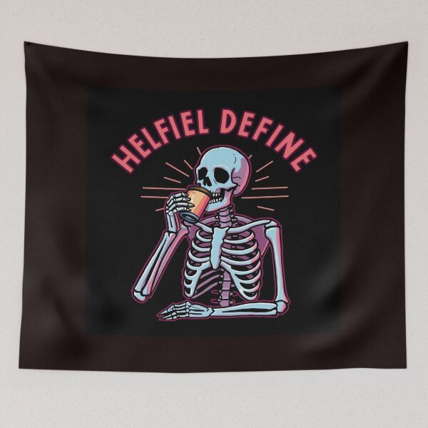 Item preview, Helpless but Caffeinated designed and sold by ChaoticCircusCo.