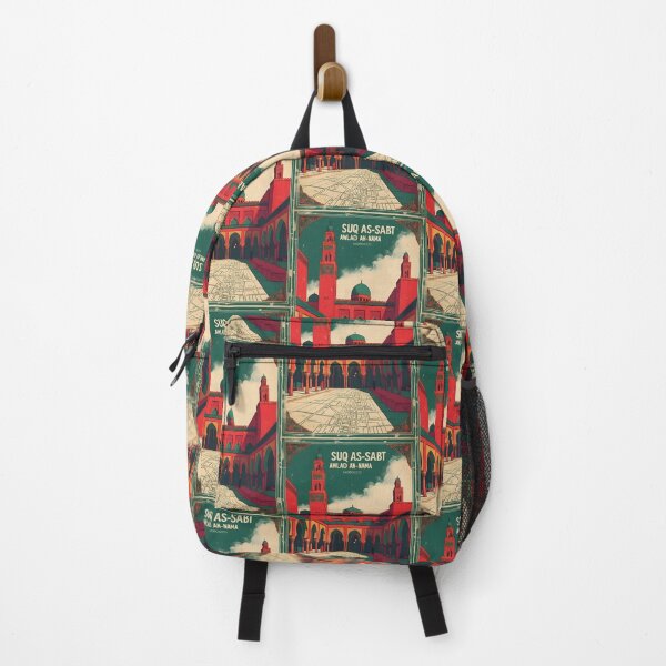 Item preview, Suq As Sabt Morocco Retro Vintage Travel Design designed and sold by TravelersGems.