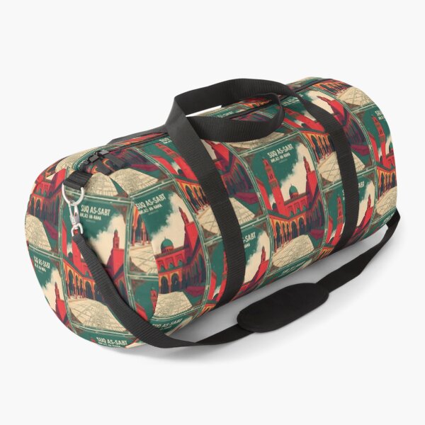 Item preview, Suq As Sabt Morocco Retro Vintage Travel Design designed and sold by TravelersGems.