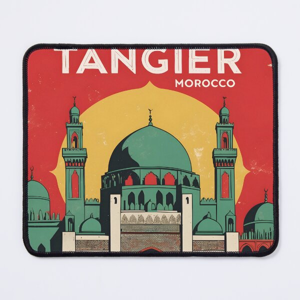 Item preview, Tangier Morocco Retro Vintage Travel Design designed and sold by TravelersGems.