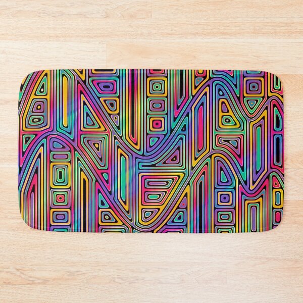 Item preview, abstract geometric landscape 7 designed and sold by chambergambit.