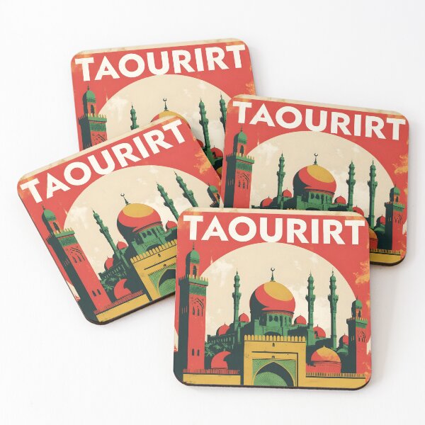 Item preview, Taourirt Morocco Retro Vintage Travel Design designed and sold by TravelersGems.