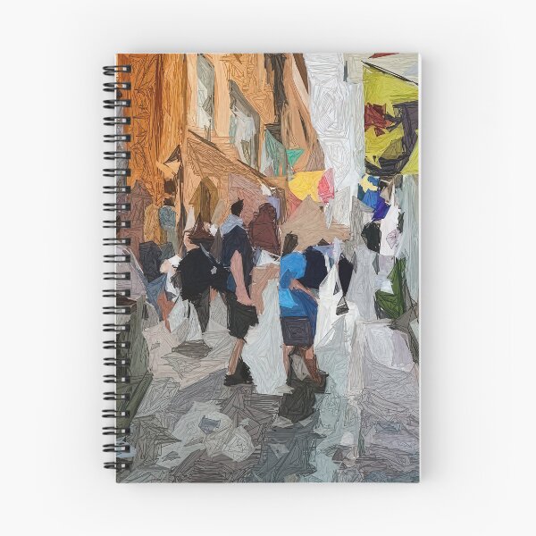 Item preview, A narrow street filled with people in Cubist Art  designed and sold by drozdovs16.