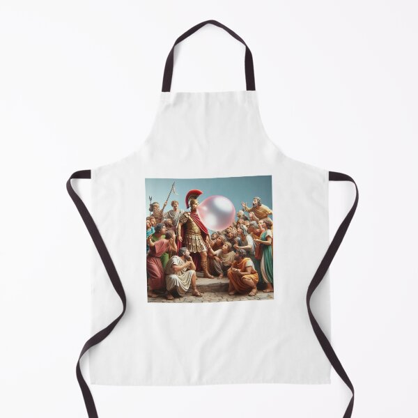 Item preview, Alexander the Gum — Conqueror of Bubbles designed and sold by FlatlineArtCo.