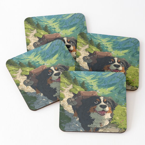 Item preview, Bernese Mountain Dog designed and sold by NicolasGlowArt.