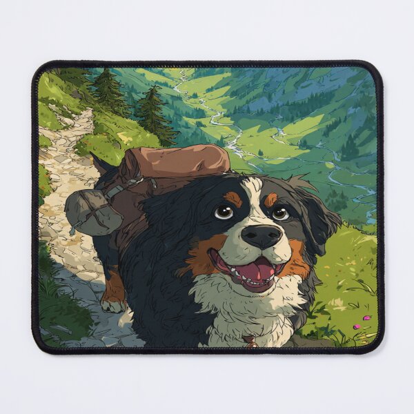 Item preview, Bernese Mountain Dog designed and sold by NicolasGlowArt.