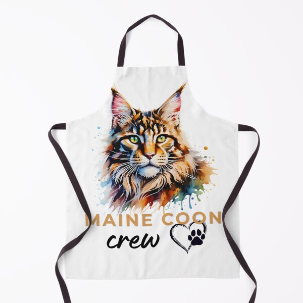 Item preview, Maine Coon Crew Watercolor Design – Colorful Fluffy Cat Lover Gift for Maine Coon Owners designed and sold by ArcticFoxStudio.