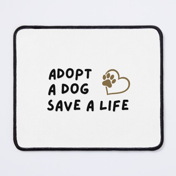 Item preview, Adopt A Dog Save A Life - Heart Paw Rescue Advocate designed and sold by paws-peaks-adv.