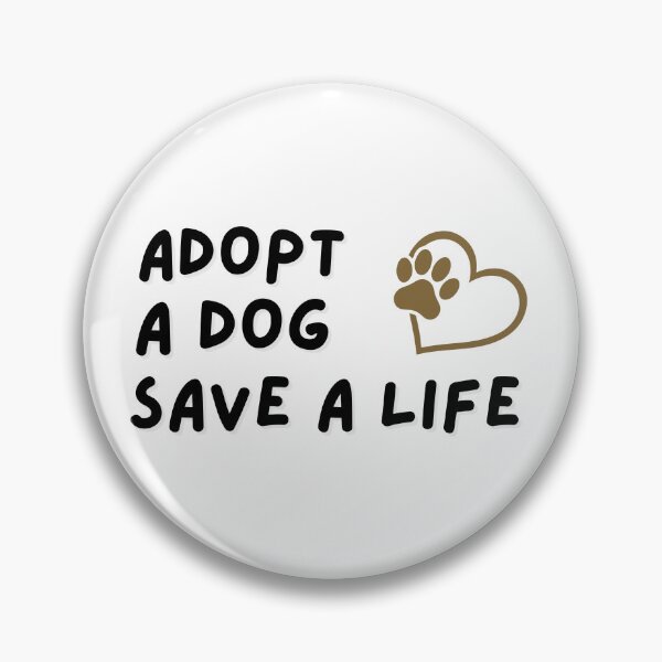 Item preview, Adopt A Dog Save A Life - Heart Paw Rescue Advocate designed and sold by paws-peaks-adv.