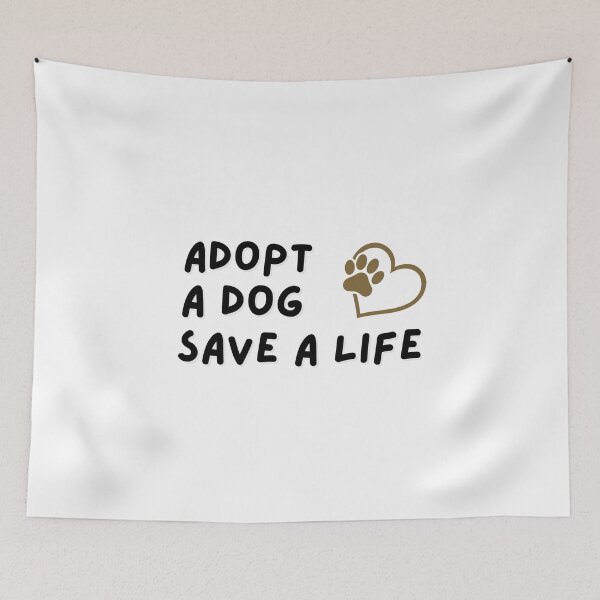 Item preview, Adopt A Dog Save A Life - Heart Paw Rescue Advocate designed and sold by paws-peaks-adv.