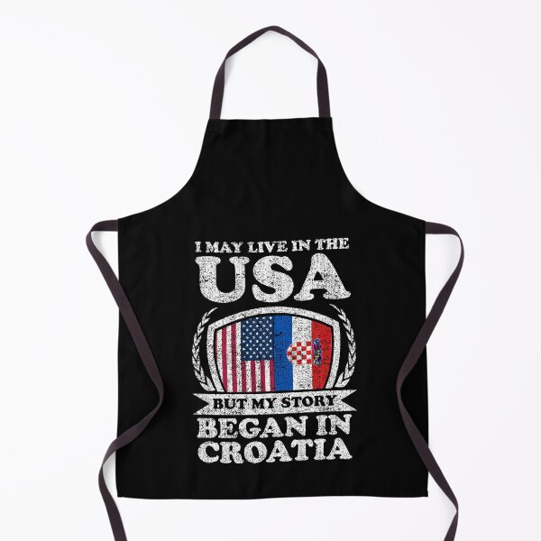 Item preview, I May Live In USA But My Story Began In Croatia designed and sold by GabbyKash.
